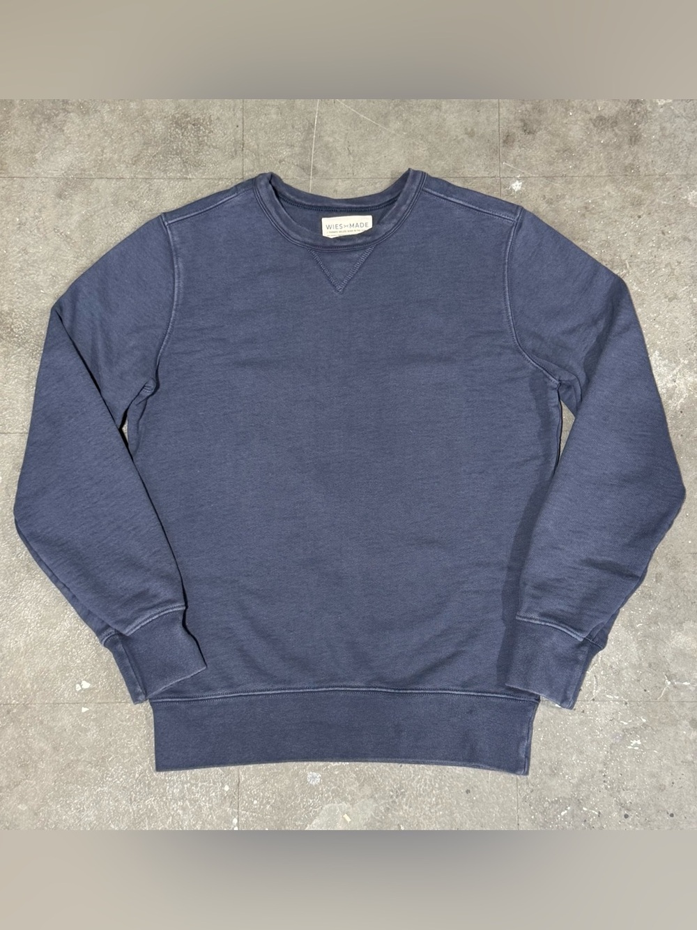 Wies Made Stinson Rugby Heavyweight Made USA Pullover Sweater Jersey Mens Small